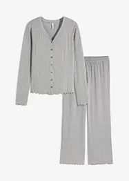 Huispak van zacht Pointelle jersey, bonprix