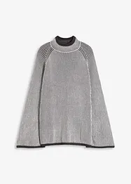 Oversized trui met opstaande kraag, bonprix