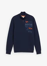 Troyer sweater van puur katoen, bonprix