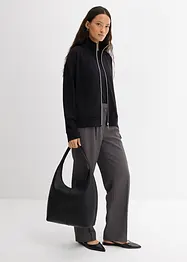 Oversized jas van viscose-mix, bonprix