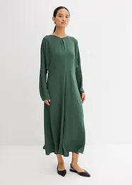 Gedrapeerde midi jurk, bonprix
