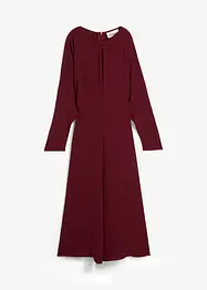 Gedrapeerde midi jurk, bonprix