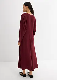 Gedrapeerde midi jurk, bonprix