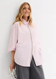 Overhemdblouse met strass, bonprix