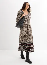 Maxi jurk van een zachte viscose-elastanmix, bonprix
