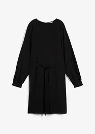 Mini jurk met structuur in een viscosemix, bonprix