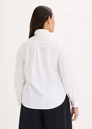 Overhemdblouse met strass, bonprix