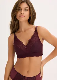 Bralette met borduursel, bonprix