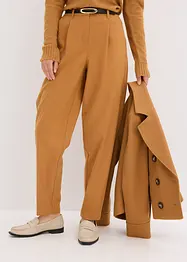 Stoffen broek in barrel fit, bonprix