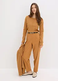 Stoffen broek in barrel fit, bonprix