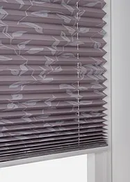 Verduisterend plisségordijn met rankenprint, bonprix