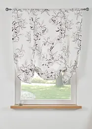 Vouwgordijn met bloemenprint, bonprix