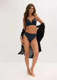 High waist string van glanzend materiaal (set van 2), bonprix