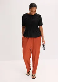 Shirt met smokwerk, bonprix