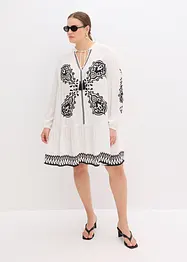 Tuniekjurk van gestructureerde viscose, bonprix