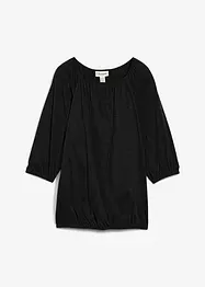 Katoenen shirtblouse met carréhals, halflange mouw, bonprix