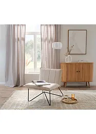 Fauteuil met metalen frame, bonprix