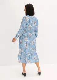 Maxi jurk in een soepele viscosemix, bonprix