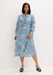 Maxi jurk in een soepele viscosemix, bonprix