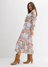 Maxi jurk in een soepele viscosemix, bonprix