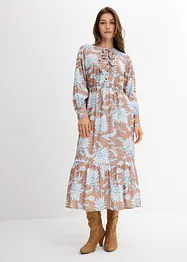 Maxi jurk in een soepele viscosemix, bonprix