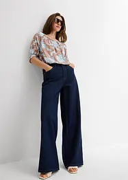 Blouse in een fijne viscosemix, bonprix