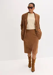 Blazer van imitatiesuède, bonprix