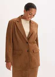 Blazer van imitatiesuède, bonprix
