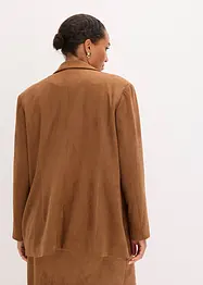 Blazer van imitatiesuède, bonprix