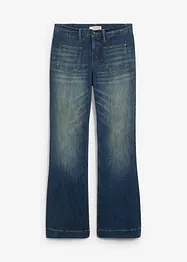 Flared jeans, mid waist, bonprix