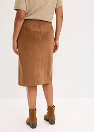 Kokerrok van imitatiesuède, bonprix