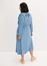 Maxi jurk van soepele viscose, bonprix