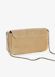 Schoudertas van wildleer, bonprix