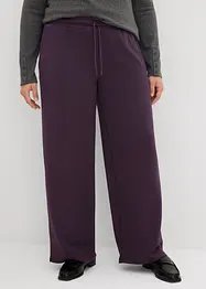 Jersey broek van stevige interlock, bonprix