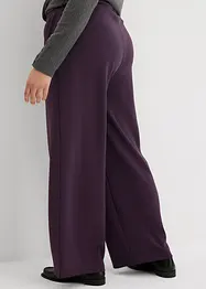 Jersey broek van stevige interlock, bonprix