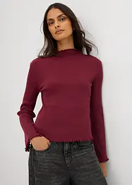 Geribd shirt van puur katoen, bonprix