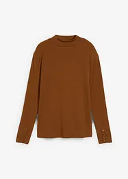 Longsleeve van geribd materiaal, bonprix