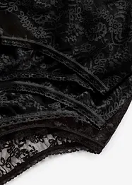 Tailleslip van kant (set van 3), bonprix