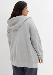 Oversized sweatvest met capuchon, bonprix