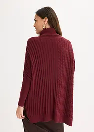 Oversized poncho trui, bonprix
