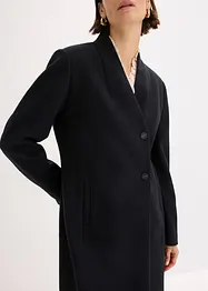 Korte coat in wollen look, bonprix