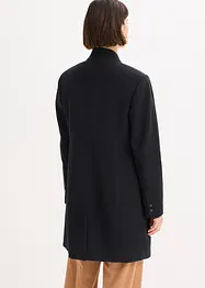 Korte coat in wollen look, bonprix