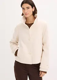 Jas in wollen look, bonprix