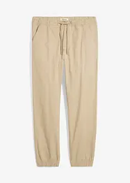 Relaxed fit chino stretch instapbroek, straight, bonprix