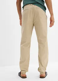 Relaxed fit chino stretch instapbroek, straight, bonprix