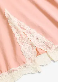 Kort nachthemd met delicate kant, bonprix