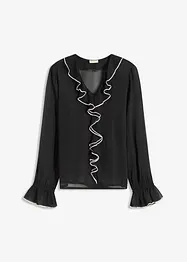 Blouse van chiffon, bonprix