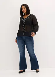 Blouse van chiffon, bonprix