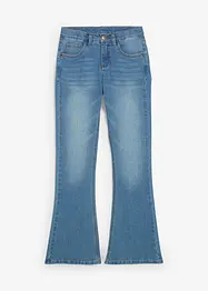 Flared jeans mid waist, bonprix