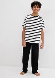 Pyjama + shortama met biologisch katoen (4-dlg. set), bonprix